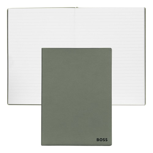 HUGO BOSS A5 Essential Not Defteri - Yeşil