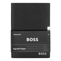 HUGO BOSS A6 Elegance Ajanda - Siyah