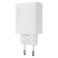 Hytech HY-XT75 20W PD +USB QC 3.0 18W Beyaz Ev Hızlı Şarj Adaptör