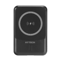 Hytech H50 5000mAh Magsafe 15W PD20W+HSC22.5W Siyah Taşınabilir Pil Şarj Cihazı Powerbank