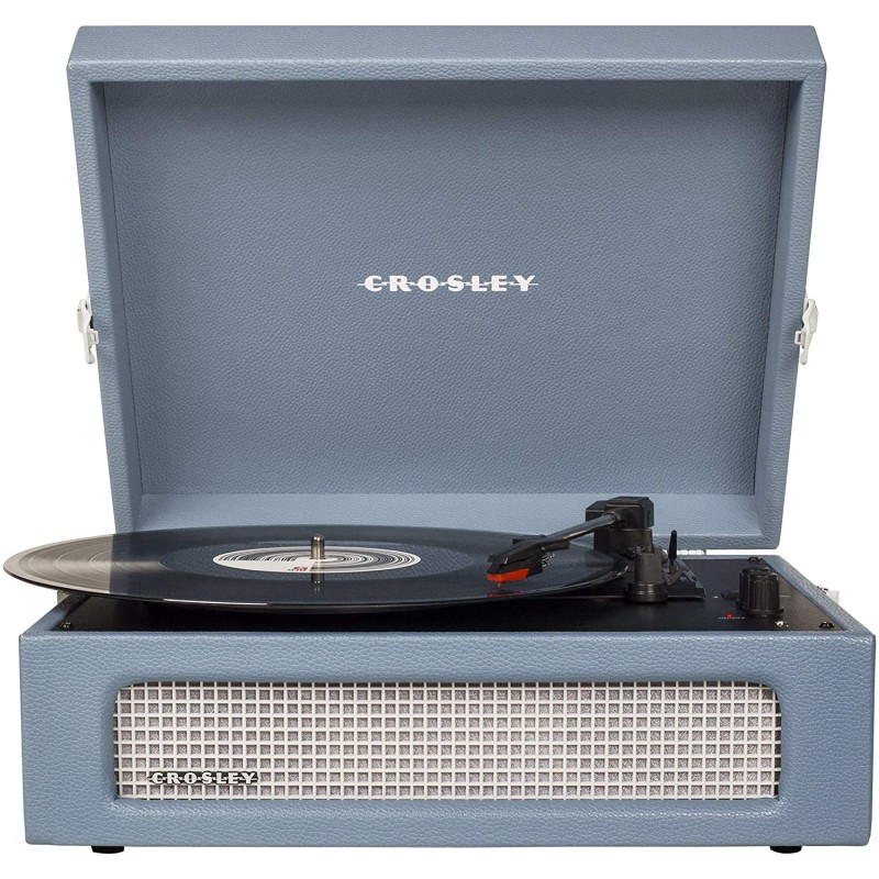 Crosley Voyager Bluetooth Alıcılı Ve Taşınabilir Plakçalar Pikap Açık Mavi