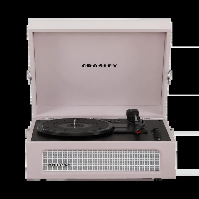 Crosley Voyager Bluetooth Alıcılı Ve Taşınabilir Plakçalar Pikap Açık Pembe