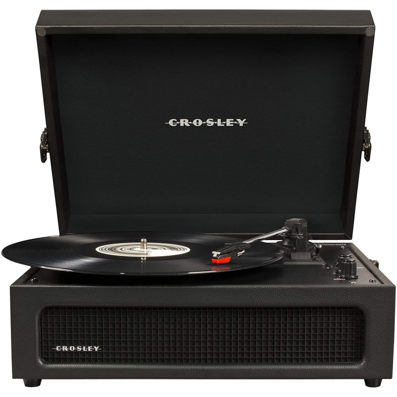 Crosley Voyager Bluetooth Alıcılı Ve Taşınabilir Plakçalar Pikap Siyah