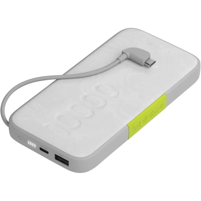 InfinityLab by Harman - InstantGo Powerbank 10000 mAh, USB-C, Beyaz