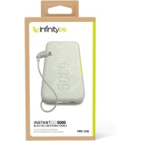 InfinityLab by Harman - InstantGo Powerbank 5000 mAh, Lightning, Beyaz