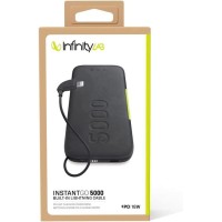 InfinityLab by Harman - InstantGo Powerbank 5000 mAh, Lightning, Siyah