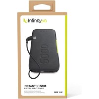 InfinityLab by Harman - InstantGo Powerbank 5000 mAh, USB-C, Siyah