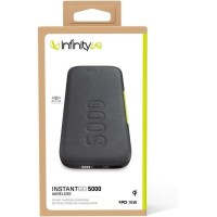 Infinitylab by Harman - InstantGo Wireless Powerbank, 5000 mAh, Siyah