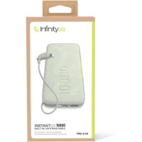 InfinityLab by Harman - InstantGo Powerbank 10000 mAh, Lightning, Beyaz