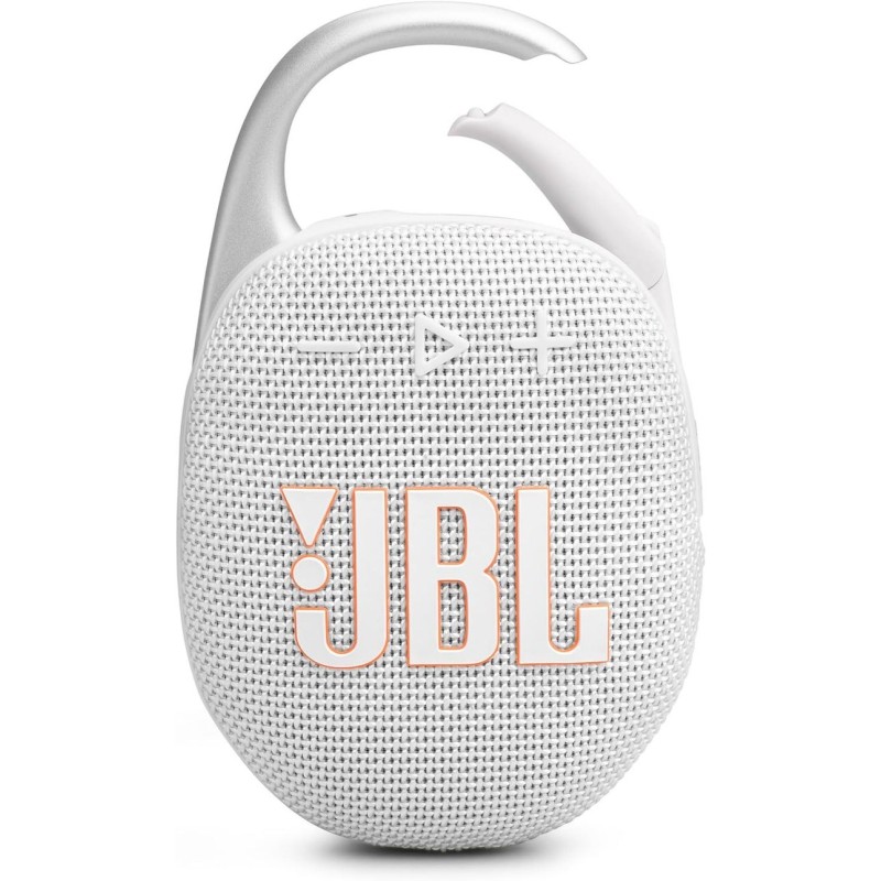 JBL Clip5 Bluetooth Hoparlör IP67 - Beyaz