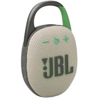 JBL Clip5, Bluetooth Hoparlör IP67, Bej/Yeşil