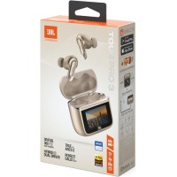 JBL Tour Pro 3 TWS NC Bluetooth Kulaklık ve Smart Case, Latte Krem