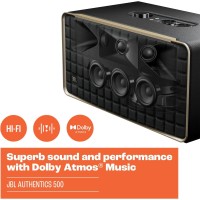 JBL Authentic 500, Wireless Hoparlör - Siyah