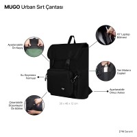 MUGO Urban Fonksiyonel Sırt Çantası - Lacivert