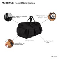 MUGO Multi-Pocket Spor Çantası