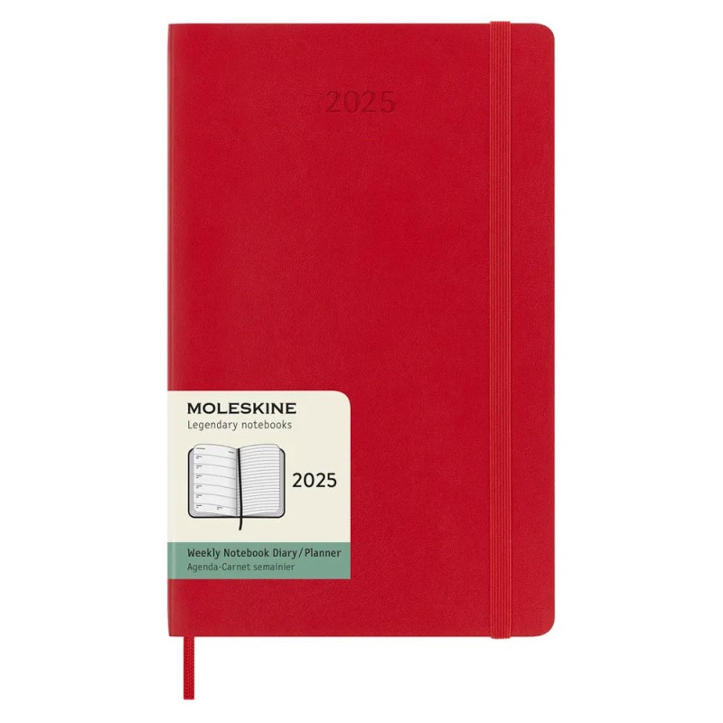 Moleskine Kırmızı Haftalık Ajanda