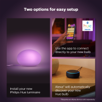 Philips Hue Flourish Renkli Akıllı Dekoratif Masa Lambası, Bluetooth Özellikli V2