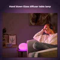 Philips Hue Flourish Renkli Akıllı Dekoratif Masa Lambası, Bluetooth Özellikli V2