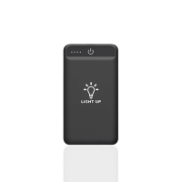 10000 mAh Powerbank Işıklı Logo K310