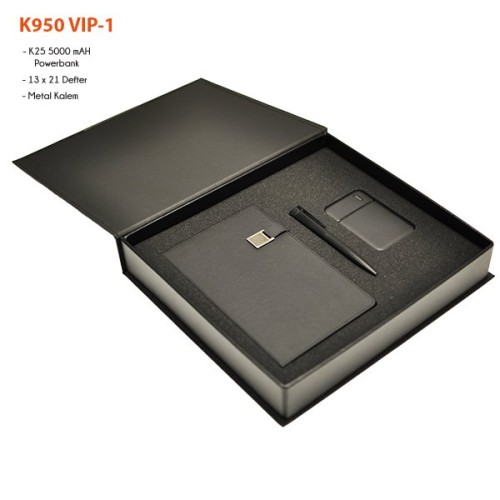 VİP SET K950-1 (K25 5000 MAH POWERBANK)