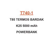 VİP SET K740  ( K25 5000 MAH POWERBANK)