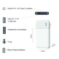 VİP SET K740  ( K25 5000 MAH POWERBANK)