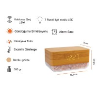 KABLOSUZ SARJ CİHAZI W80 (MASAÜSTÜ SAAT-ALARM)