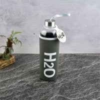 1000 ml H2o Kılıflı Cam Matara