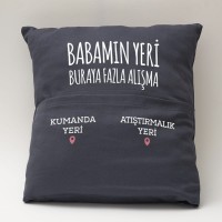 Babalar Günü Konseptli Yastık