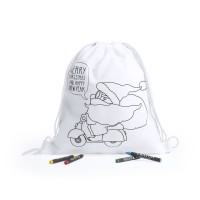 Dyeable Drawstring Backpack