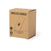 EccoTech %100 Ekolojik Wireless Charger + Telefon Standı
