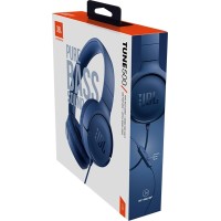 JBL T500 Kulak Üstü Kulaklık - Blue