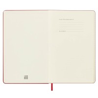 Moleskine Kırmızı Haftalık Ajanda