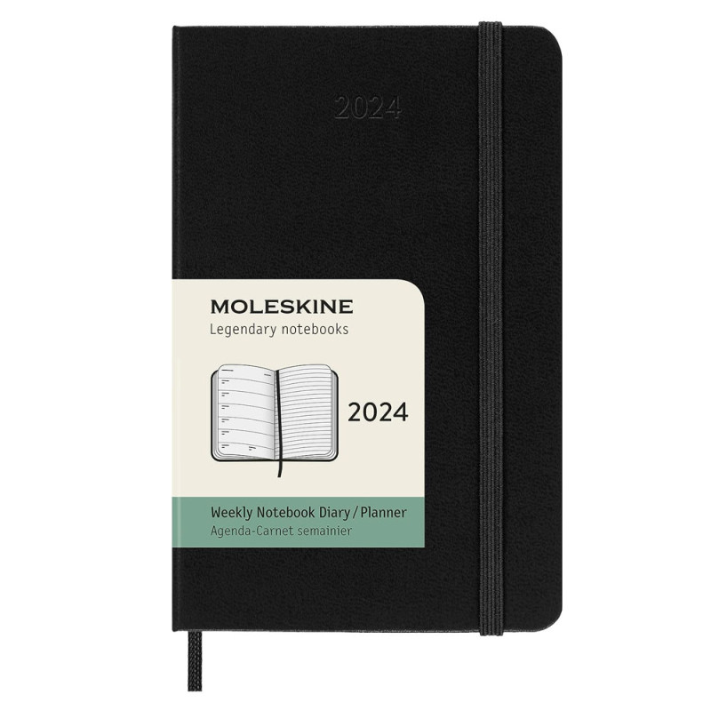 Moleskine Siyah Haftalık Ajanda