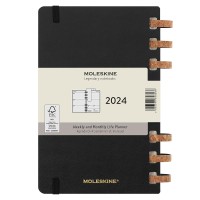 Moleskine Spiralli 12 Aylık - Yıllık Kişisel Ajanda