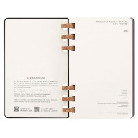 Moleskine Spiralli 12 Aylık - Yıllık Kişisel Ajanda