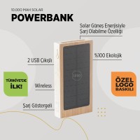 EccoTech 10.000 mAh Solar Wireless Powerbank