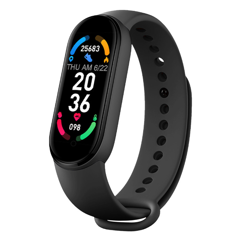 Everest EVER FIT W22 Android/IOS Smart Watch 110mAh Kalp Atışı Sensörlü Siyah Akıllı Bileklik Saat