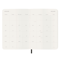 Moleskine Monthly Agenda