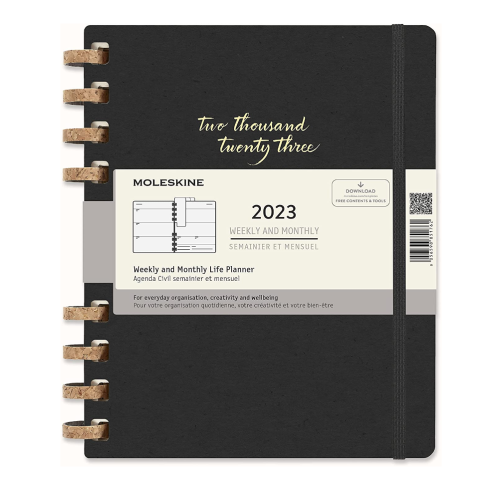 Moleskine Spiral 12 Month - Annual Personal Agenda