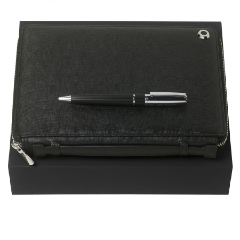 HUGO BOSS Organizer + Pen Set No:56