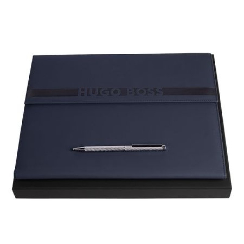 HUGO BOSS Organizer + Pen Set No:6