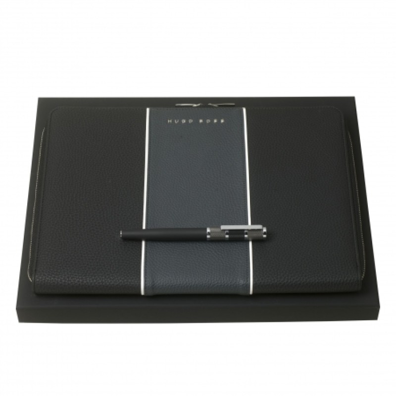 HUGO BOSS Organizer + Pen Set No:55