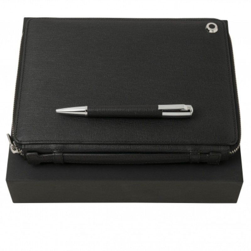 HUGO BOSS Organizer + Pen Set No:54