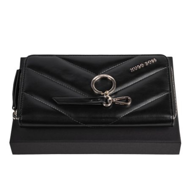 HUGO BOSS Wallet + Keychain Set No:1