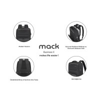 MACK MCC-805 15.6 Business X Notebook Sırt Çantası Siyah