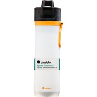 Aladdin Sports Thermavac Paslanmaz Çelik Su Şişesi 0.60 Lt - Beyaz