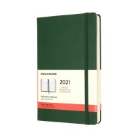 Moleskine Green Daily Agenda