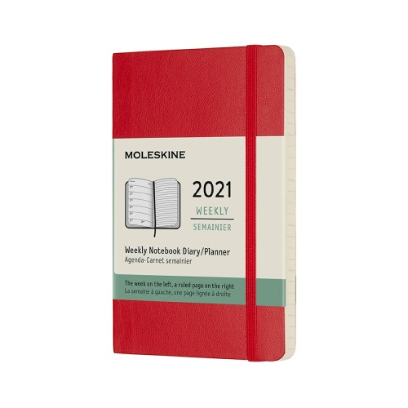 Moleskine Red Weekly Agenda