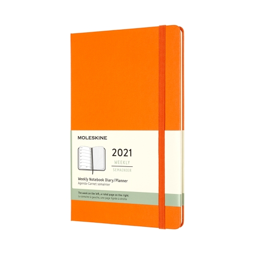 Moleskine Orange Weekly Agenda